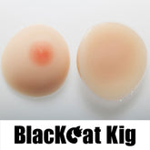 Silicone Breast Forms(Cup A-Z) for Zentai Breast Implants(Cleavage Pockets and 3D Breasts)Round Breast Forms