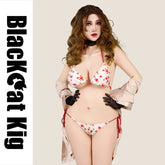 BlackCatKig Breasts | "G" Cup Silicone Breastplate for Perfect Kigurumi Silhouette