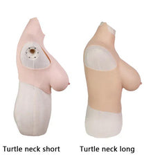 BlackCatKig Breasts |“I” Cup Silicone Breastplate for Perfect Kigurumi Silhouette