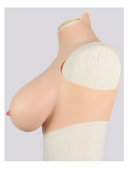 BlackCatKig Breasts | "G" Cup Silicone Breastplate for Perfect Kigurumi Silhouette