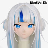 Gawr Gura | Hololive English | Kigurumi Mask by BlackCatKig