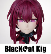 Kafka | Honkai: Star Rail | Kigurumi Mask by BlackCatKig