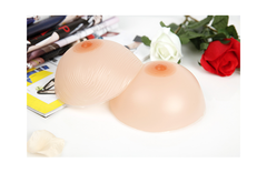 Silicone Breast Forms(Cup A-Z) for Zentai Breast Implants(Cleavage Pockets and 3D Breasts)Round Breast Forms
