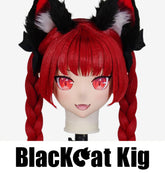 Kaenbyou Rin | Touhouproject | Kigurumi Mask by BlackCatKig