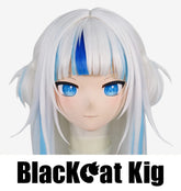 Gawr Gura | Hololive English | Kigurumi Mask by BlackCatKig