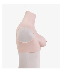 BlackCatKig Breasts |“B”Cup Silicone Breastplate for Crossdressers