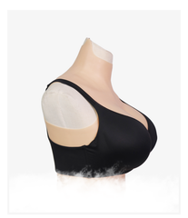 BlackCatKig Breasts |“I” Cup Silicone Breastplate for Perfect Kigurumi Silhouette