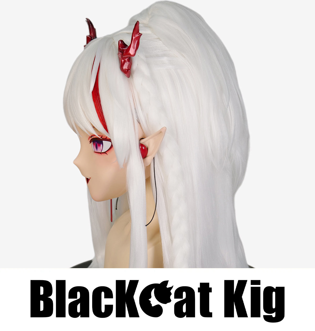 Nian | Arknights | Kigurumi Mask by BlackCatKig
