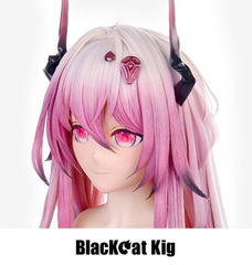7 de marzo 三月七 de Honkai Star Rail | Máscara Kigurumi de BlackCatKig