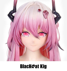 7 de marzo 三月七 de Honkai Star Rail | Máscara Kigurumi de BlackCatKig