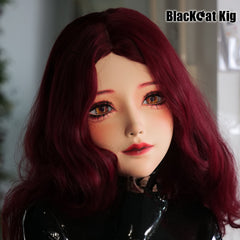 "Muse" The Ear Locks Doll Mask by BlacKCat | Vera Makeups