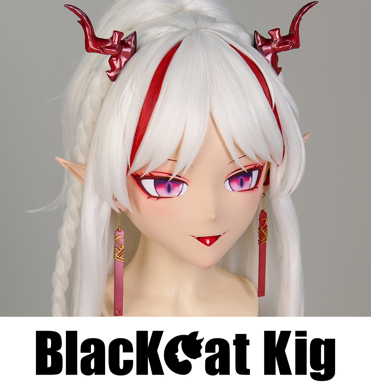 Nian | Arknights | Kigurumi Mask by BlackCatKig