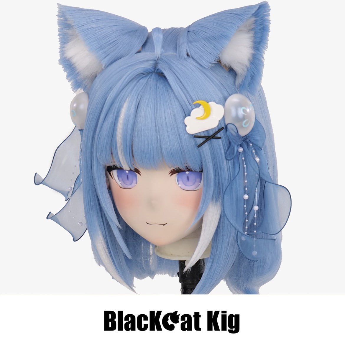 Kurageu Roa Kigurumi Mask | BlackCatKig Cosplay Resin Mask