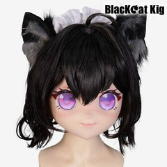 Michan The Black Cat | Kigurumi Mask by BlackCatKig