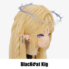 7 de marzo 三月七 de Honkai Star Rail | Máscara Kigurumi de BlackCatKig