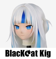 Gawr Gura | Hololive English | Kigurumi Mask by BlackCatKig