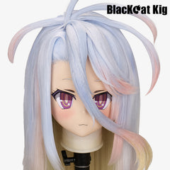 Shiro | No Game No Life | Kigurumi Mask by BlackCatKig