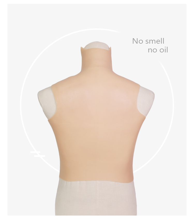 BlackCatKig Breasts | "K" Cup Silicone Breastplate for Perfect Kigurumi Silhouette